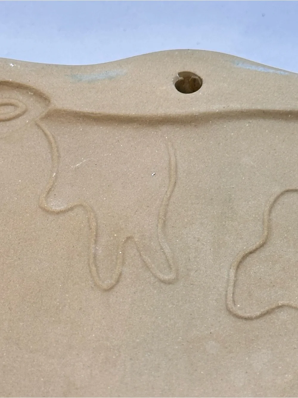 Vintage 1986 Brown Bag Cookie Art Cow Mold Hill Design Inc. Stoneware Grannycore